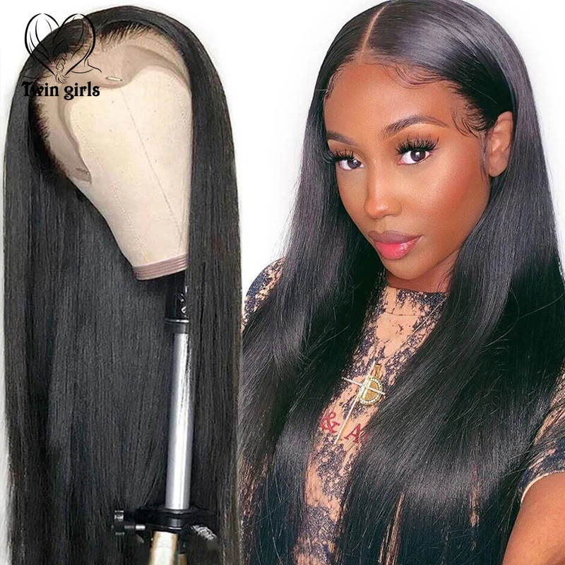 

Natural Black Color Transparent Swiss Lace Hair Wig For Black Women Indian Human Hair Customized Lace Frontal Wig Free Shipping, Natural color lace wig