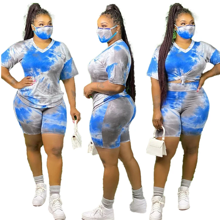 

Custom V-Neck Two Piece Short Set Girls' Clothing Sets Women Tops And Pant Set Women, Picture color