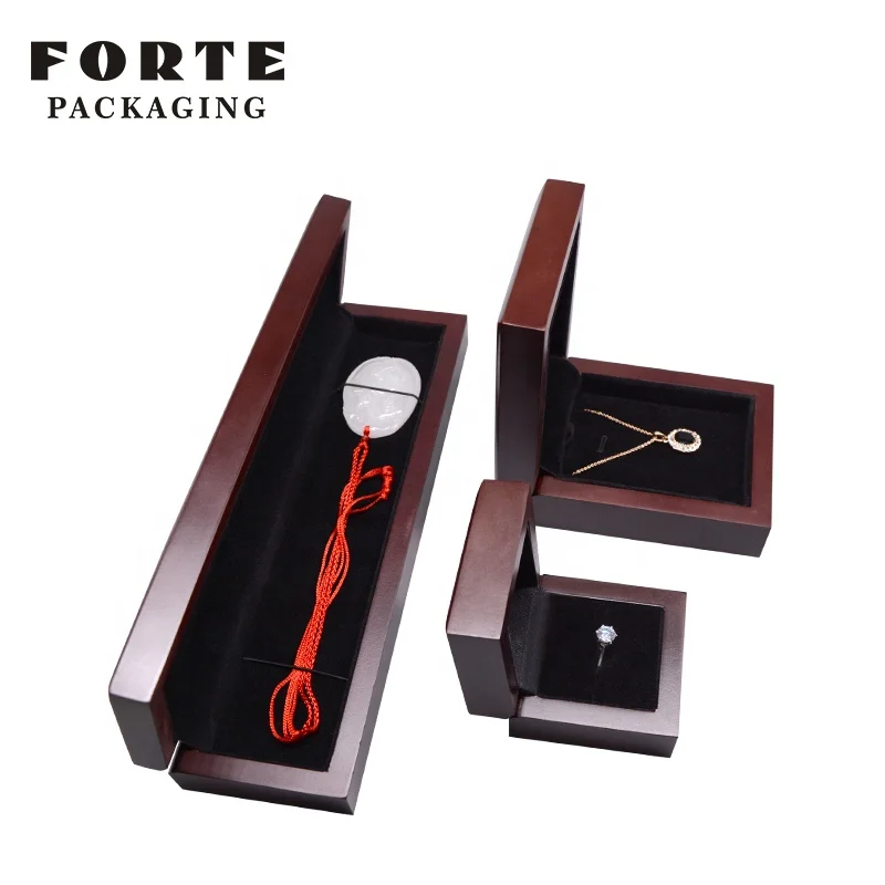 

FORTE wood jewellery box wooden jewelry ring box for collect