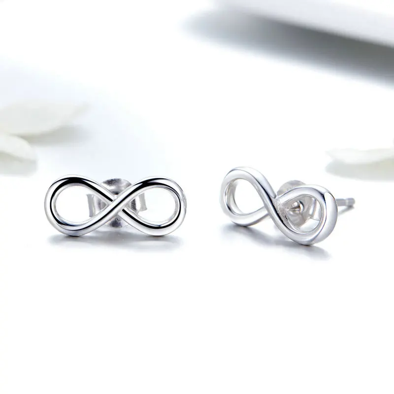 

No stone simple design 925 sterling silver earrings butterfly
