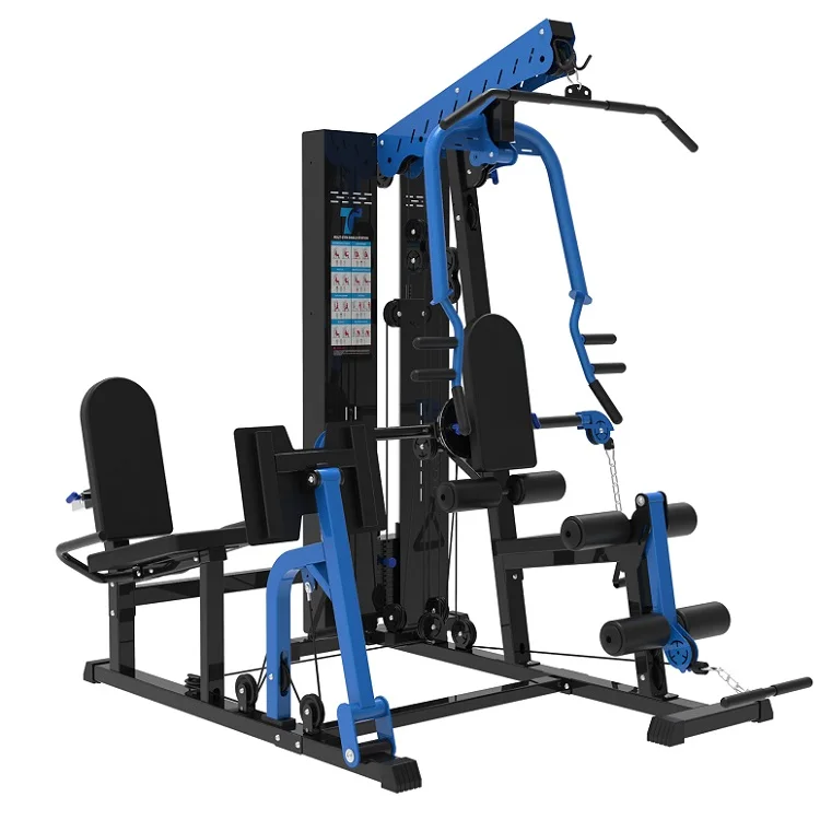 

TZ-Q1013 Multi Gym Single Station multi function bench home gym equipment, Black