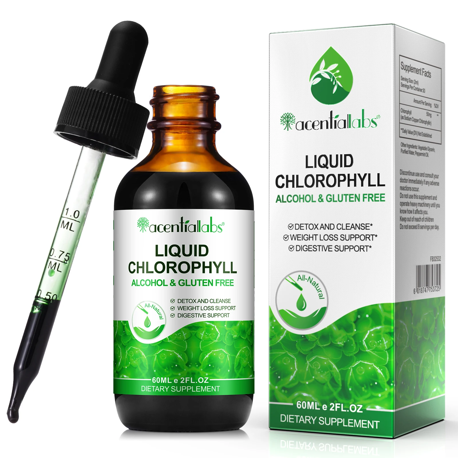 

Wholesale Liquid Chlorophyll Weitght Loss Digestive Support Private Label Natural Organic Chlorophyll Liquid Drops