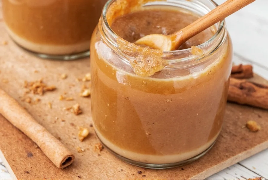 Step-by-step process for making homemade cinnamon dolce syrup with cinnamon sticks, vanilla bean, and sugar