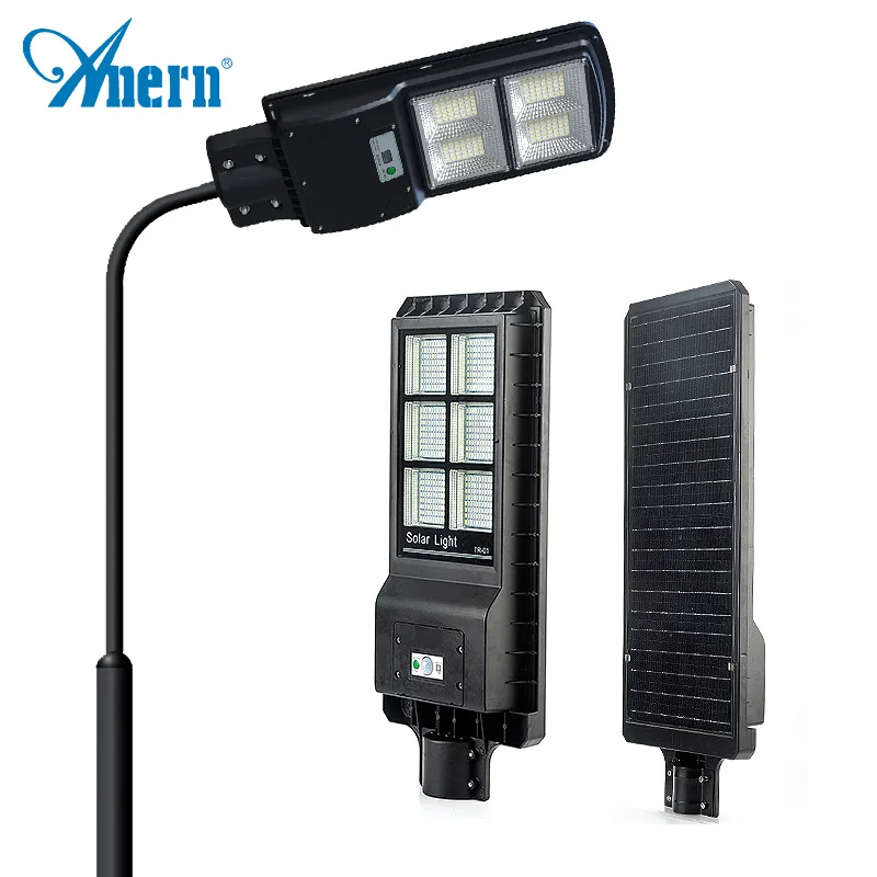 Ip65 Outdoor All In One Solar Street Lamp 20W 40W 60W 90W 120W Integrated Led Solar Street Light