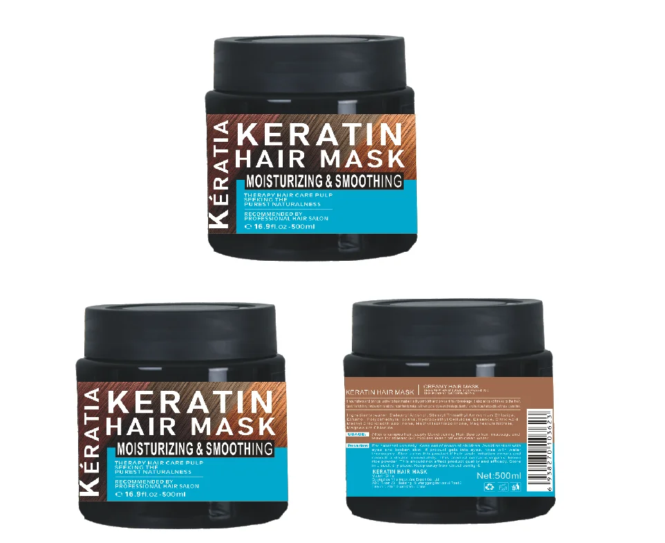 

Keratin mask hair Private label smoothing care professional keratin hair treatment