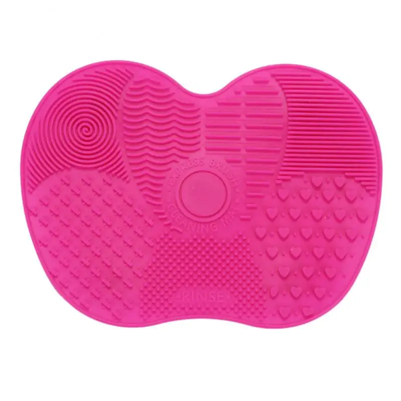 

MOQ 50pcs Custom Own Logo Silicone Brush Clean Cosmetic Makeup Washing Brush Eyebrow Brushes Cleaning Pad Scrubber Board Makeup
