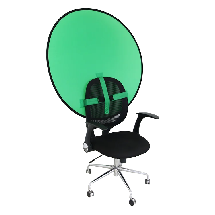 

142*142mm Portable green screen chairs backdrop for photography background