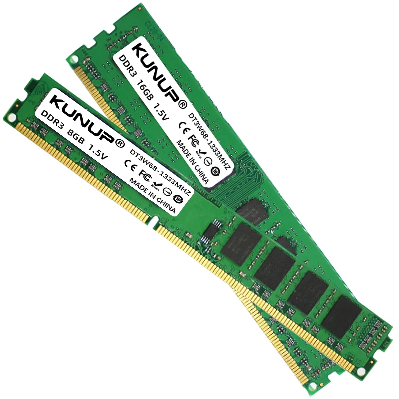 

KUNUP RAM DDR3 1333MHZ 2GB 4GB 8GB 1600MHZ Laptop/Desktop Memory original REG ECC server 240pin New dimm stand by AMD