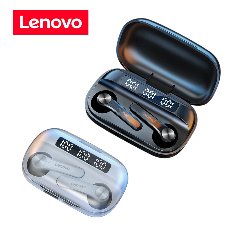 

Original Lenovo QT81 TWS Wireless Earphone BT V5.1 Active Noise Reduction Heasphone Waterproof 1200mAh Deep Bass ANC Earphone, Colorful