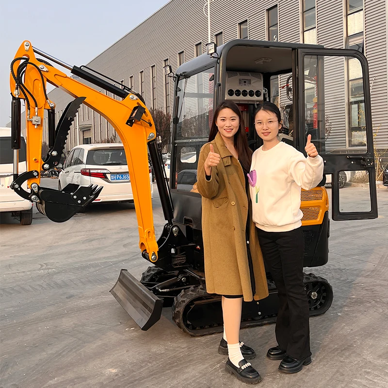 

FREE SHIPPING China Cheap Small mini excavator mini Digger wholesale 2 ton price micro bagger with thumb bucket