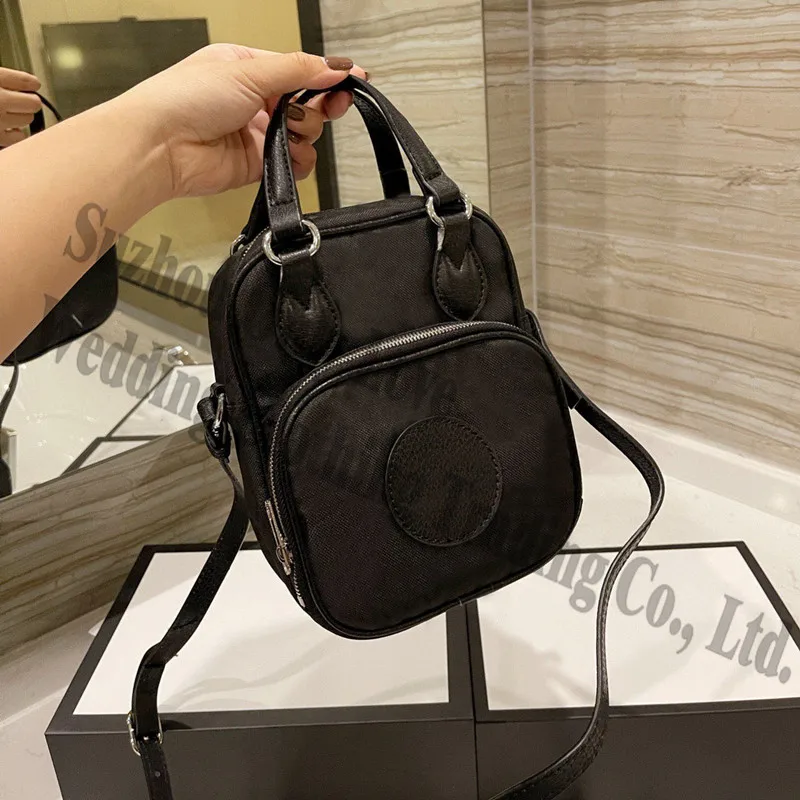 

Wholesale Popular small Phone Purse Black Hand Bags Luxury Real Leather Ladies One Shoulder Over Crossbody HandBag Women Bag