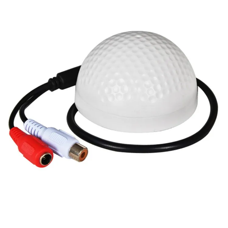 Cctv Microphone Security Surveillance Audio Input Wide Range Cctv