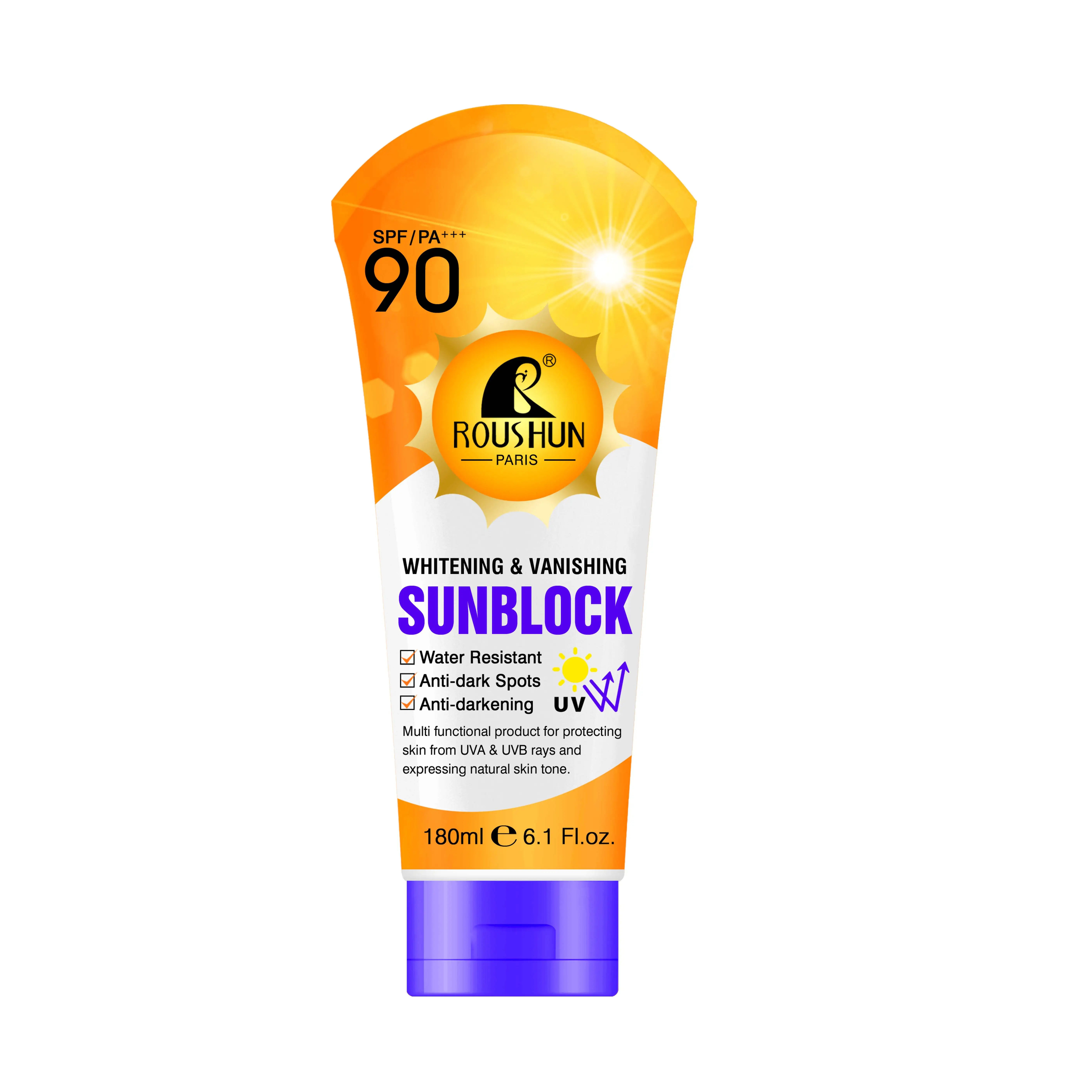 

SPF90 sunscreen