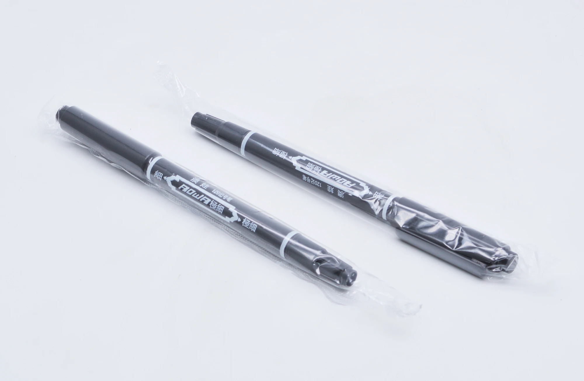 quickly drying permanent double head marker pen for whiteboard