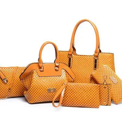 

Ladi set bag leather set wholesale women purse shoulder handbags, 5 color