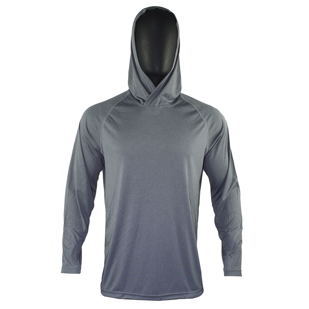 

Comfortable catonic style UV protection hoodie fishing shirts