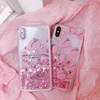 Wholesale Price Dynamic Sand Glitter Bling Quicksand Phone Shell For iPhone 6 plus Soft TPU Liquid Glitter Mobile Phone Case