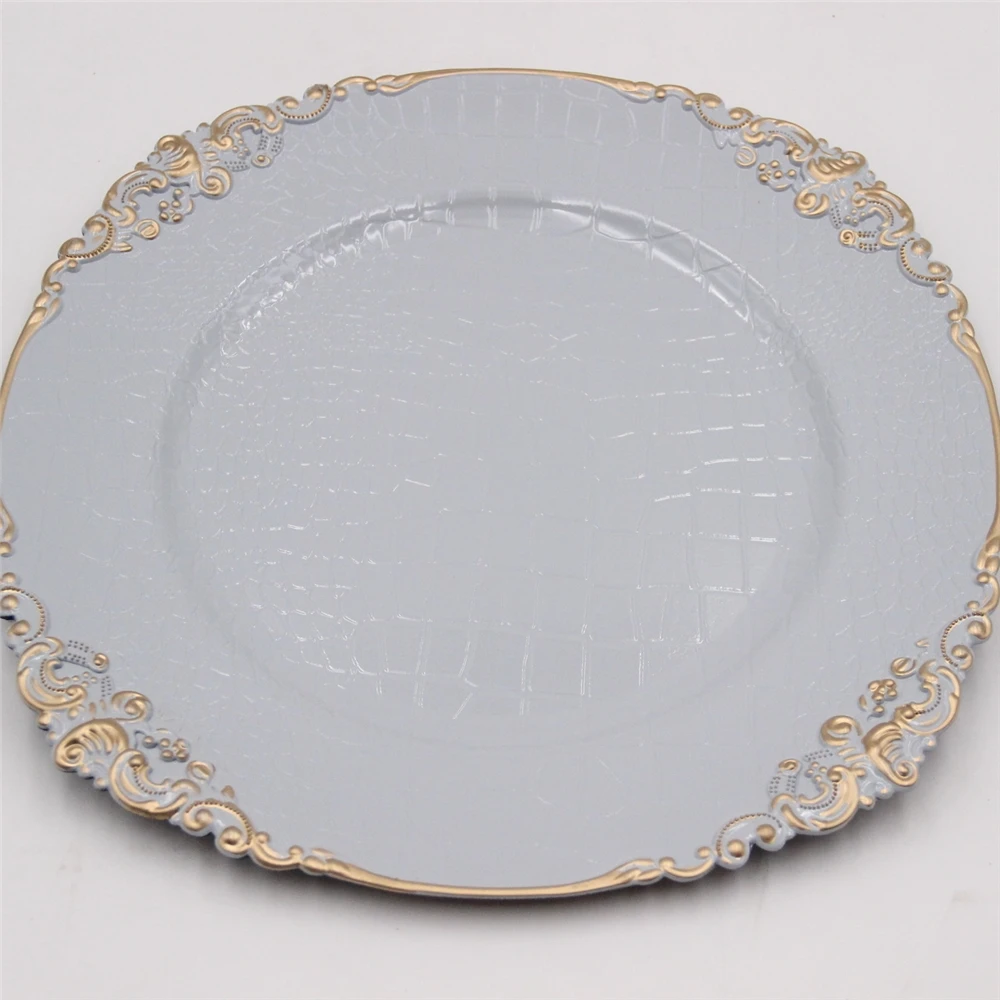 

Best Sale Special Shape Colors Of Spring Small Lace Plate