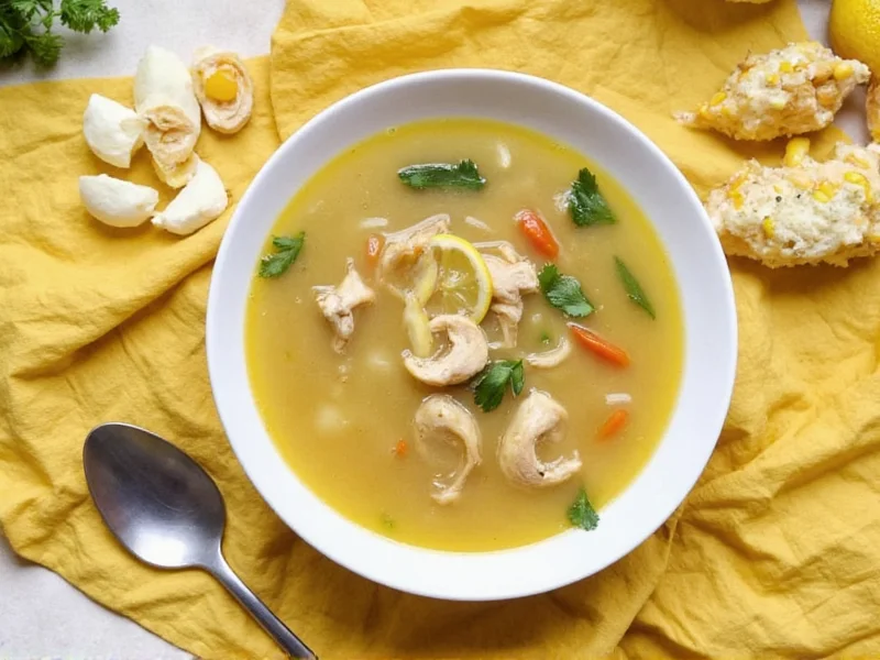 Authentic Greek Lemon Chicken Soup Recipe & Guide