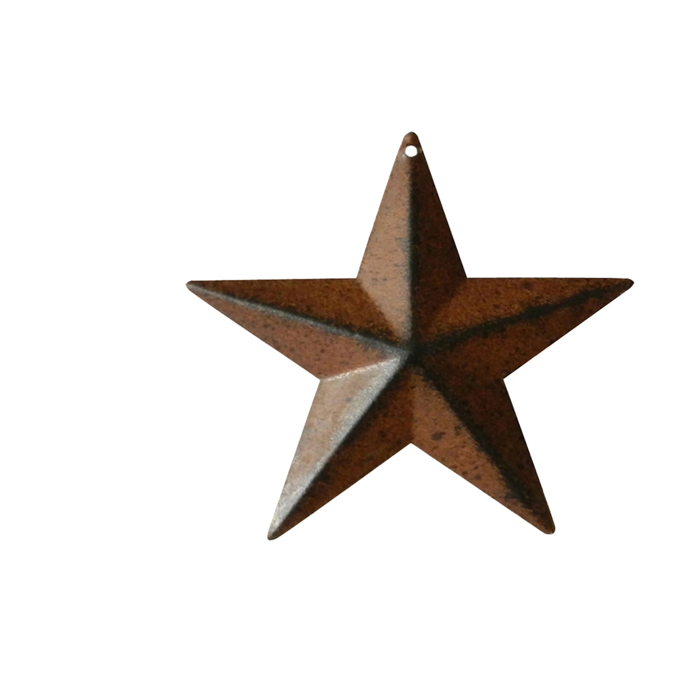 

Outdoor Home Wall farmhouse or garage Christmas  Vintage Rusty Metal Star
