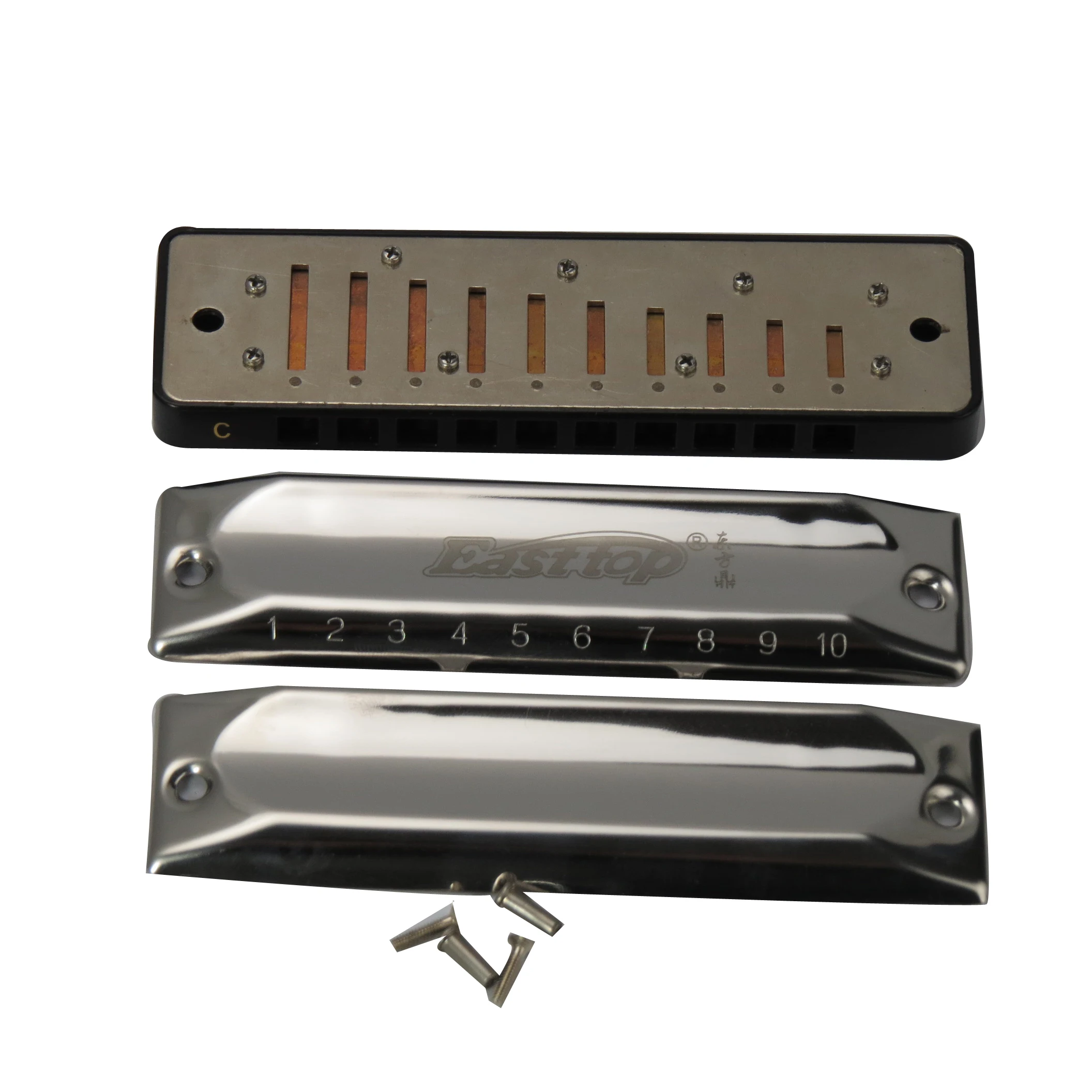 
EASTTOP T002 New product mouth organ for wholesale 10holes blues harmoncia 