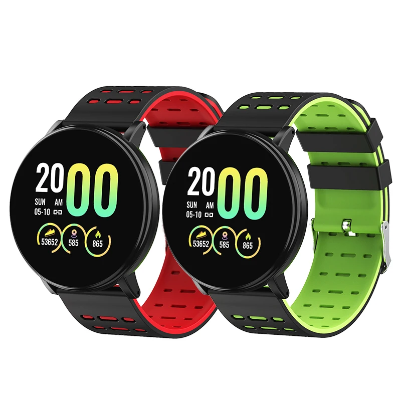 

2021 China Factory Wholesale Cheap Smart Watches 119Plus Heart Rate Blood Pressure