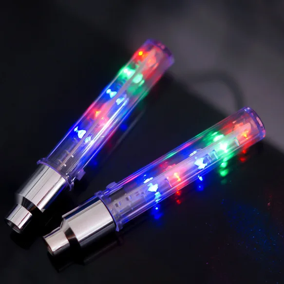 

2019 best sell 5 led different colorful change bicycle wheel tire valve light
