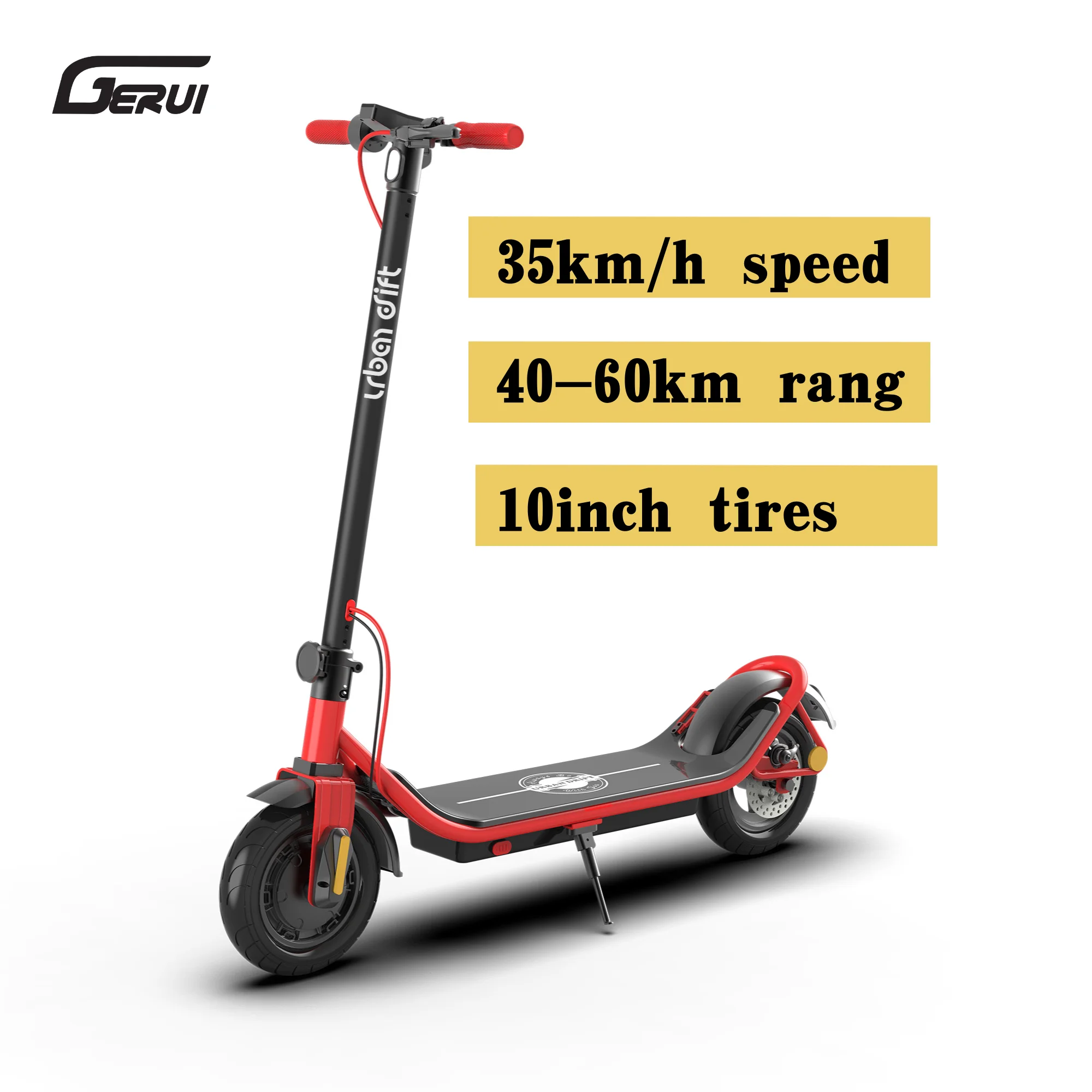 

High Quality electric scooter wide wheel US stock Foldable 36V 10.4ah 350W Adult Folding Electric Scooter Manufacturer