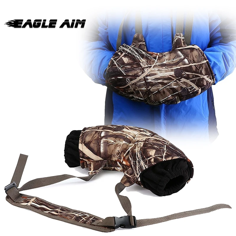 

Tactical Camouflage Hand Warmer Muff for Hunting Fishing Outdoor In Winter