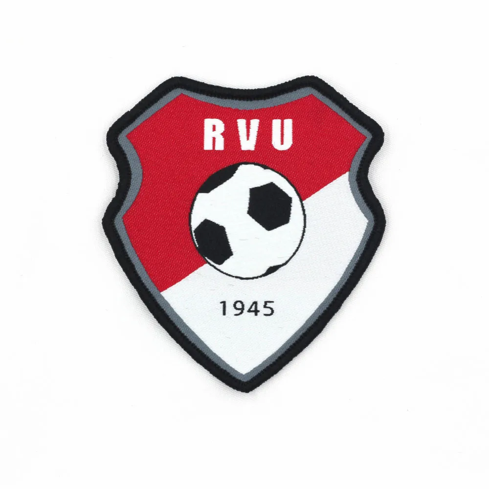 

High Quality Football Iron On Patch Custom Embroidered Patches For Clothing, Custom color