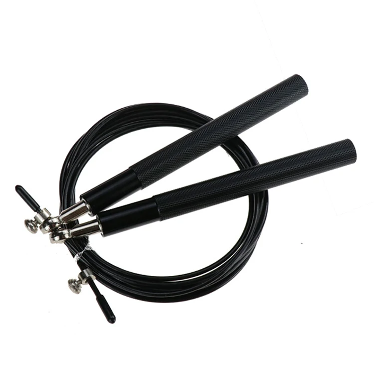 

New Product Ideas 2021 Fitness Training Accessories Private Logo Handles Heavy Weighted PVC Speed Jump Rope