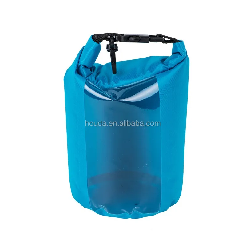 

190t Polyester coated PVC colorful waterproof dry bag backpack