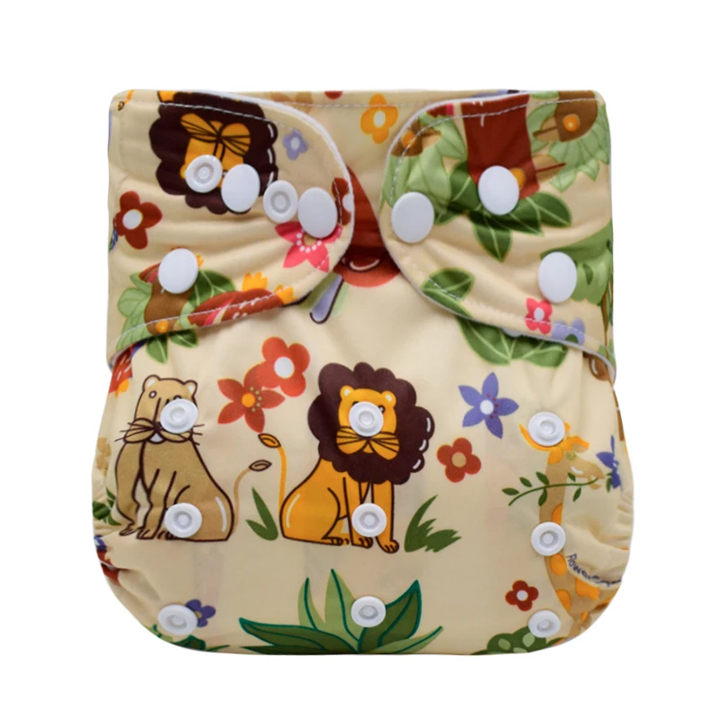 

Mumsbest Cloth Diaper Fabric One Pieces Diaper and One Piece Microfiber Insert As a Set Eco-Friendly, Different styles of printing/colors,do custom pattern