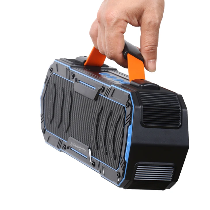Wireless Speaker Support For Cyclic Charging Built In Super FM Antenna Hands Free Calls USB Speaker - ANKUX.COM