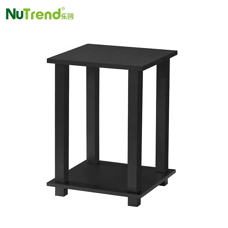 Wooden Small Cube Corner Side Table For Living Room Cheap Little Black Smart Table Buy Wooden Side Table Cube Side Table Smart Table Product On