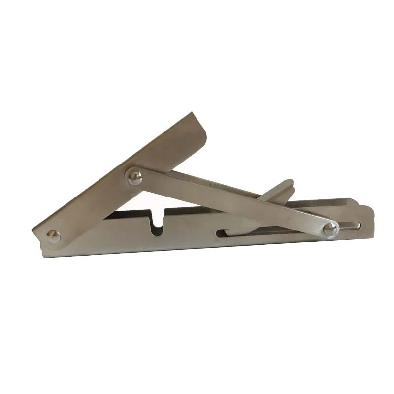 

Stainless steel triangle bracket folding support Marine hardware ship yacht accessories 12"