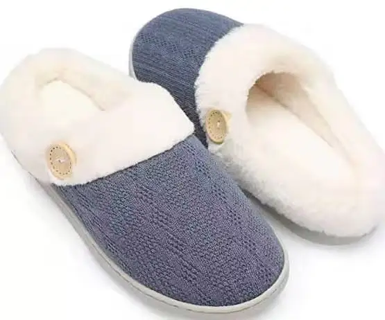 

fluffy plush house slippers women faux fur bedroom slippers slides slippers Bedroom for women, As picture