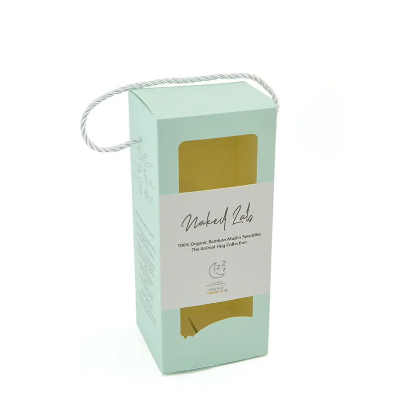 Custom Design Baby Swaddle Blanket Paper Packaging Box Buy Blanket