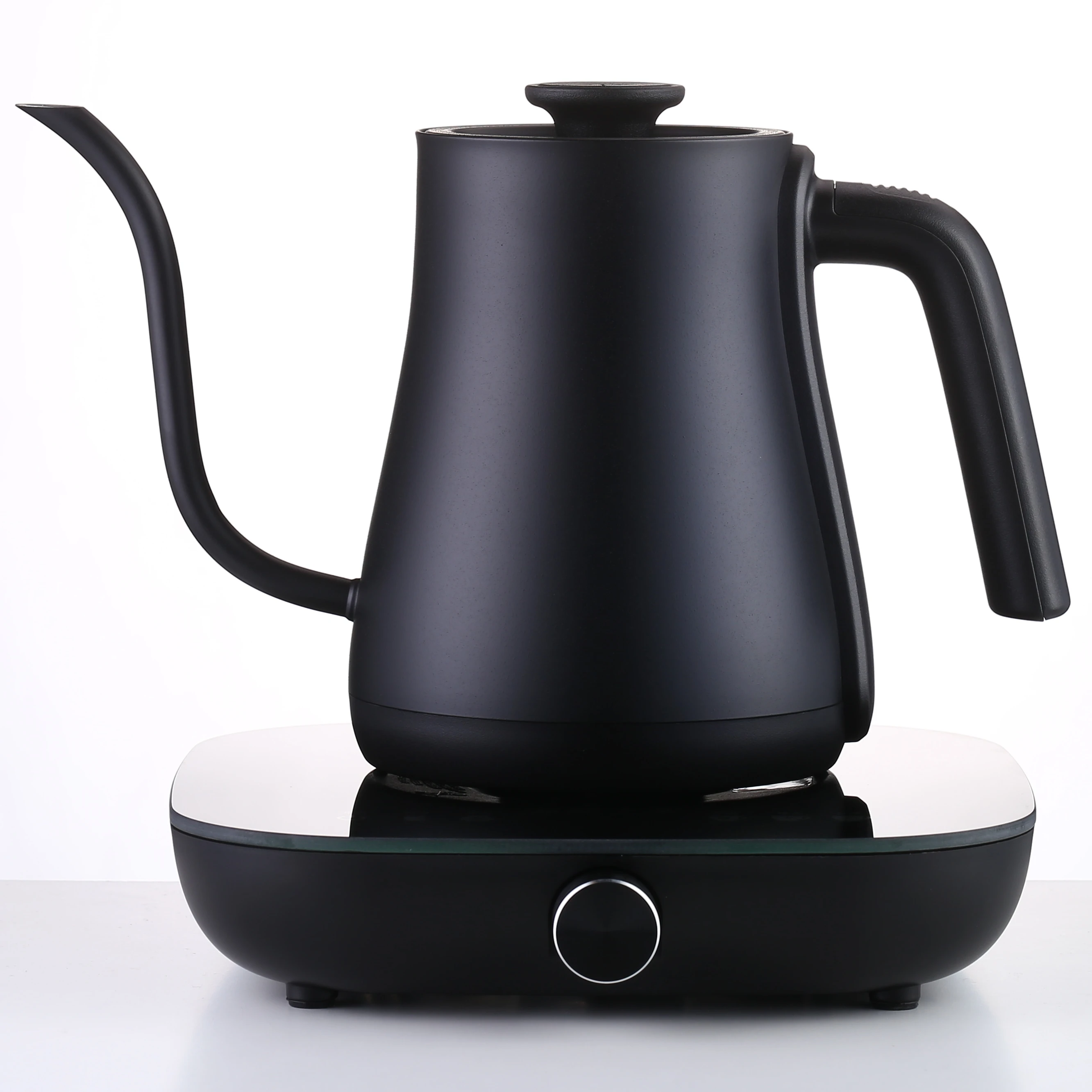 

Home Precise Electric Smart Long Narrow Spoute Digital Mini Hand Drip Gooseneck Kettle With Lid coffee tea stainless steel