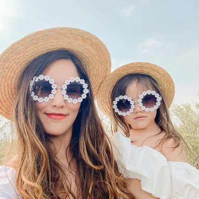 

New creative little flower summer fashion child cute women plastic cheap promotion sunglasses for ladies kids, As the picture show