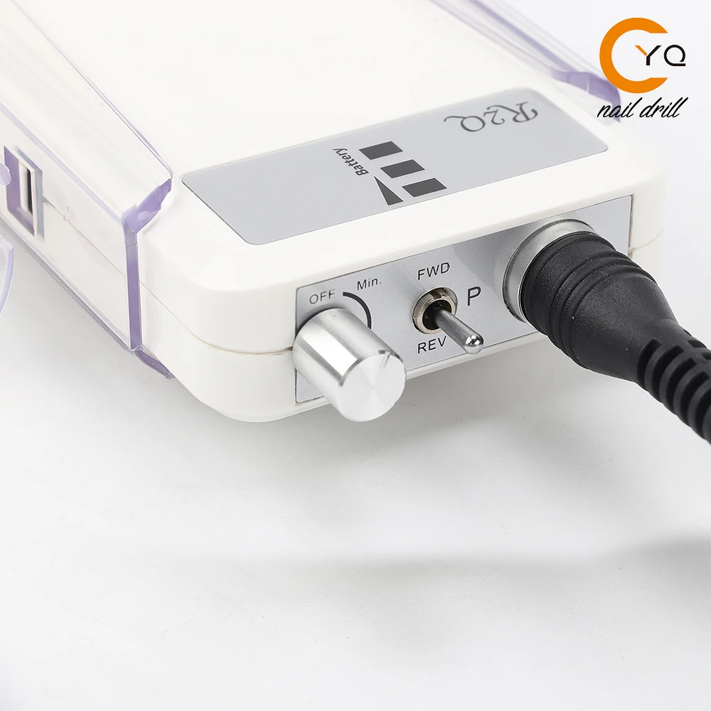 

Rechargeable Portable E-file Machine Kits for Acrylic Nails, White