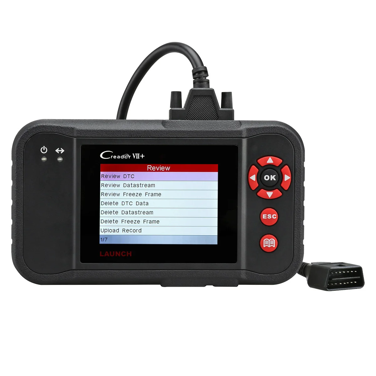 

Original Launch Creader VII+ 4 System Auto Code Reader for ABS SRS Transmission and Engine