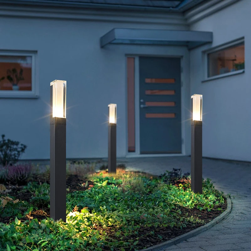 
IP65 Waterproof Outdoor Landscape LED Garden Lawn Lamp 7W 12W 10W LED Bollard Light 