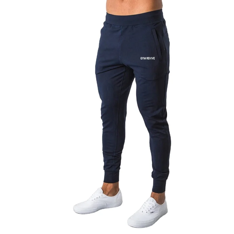 

Men Plain Winter Custom Fitness Joggers Male Mens Cotton Blank Slim Fit Casual Tapered Jogger Pants