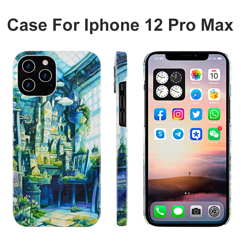 Factory Price Best Selling Anti Gravity 360 Degree Full Protective Protective Imd Phone Case For Iphone 12 Pro Max