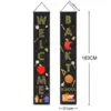 Customs your own gate decoration flag for indoor outdoor front door party hanging banner