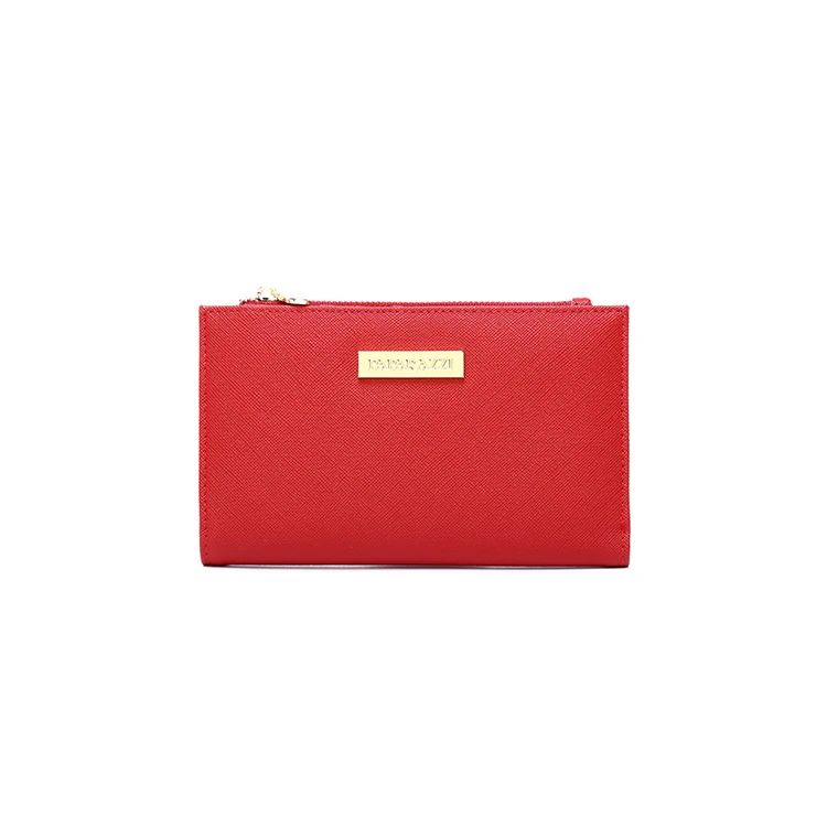

#9117- New arrival 2020 newest design direct to Myanmar factory tax free women wallet fashion ladies purse PU leather wallets, Red color , various color available