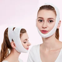 

Amazon Breathable MeshThin Light Tension V Face Cheek Lift Up Band Reduce Double Chin Bandage Firming Belt