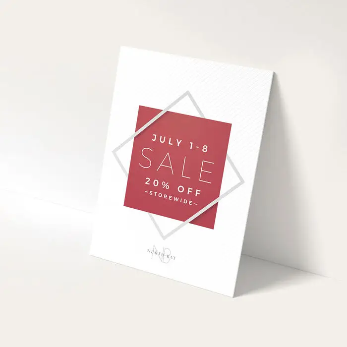 

Custom signs outdoor use Water-resistant Mounted Posters