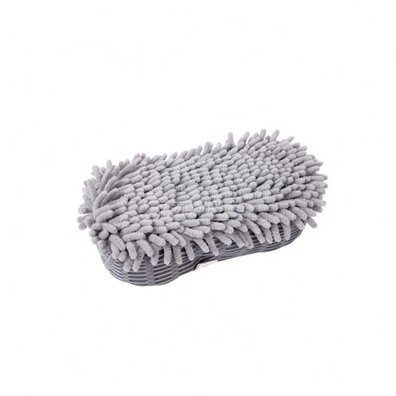 

Chenille Microfiber Car Wash Sponge Cleaning Sponge Wash Mitt for Auto and Home Kitchen Care